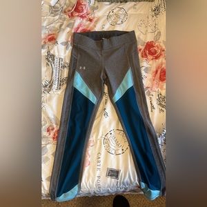 Under Armor Grey/Blue Leggings